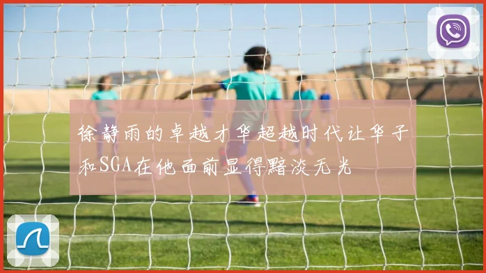徐静雨的卓越才华超越时代让华子和SGA在他面前显得黯淡无光